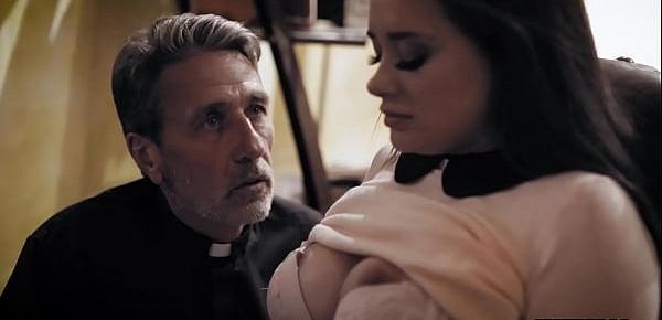  perverted priest fucked sexy desperate bride gia paige and kept that secret